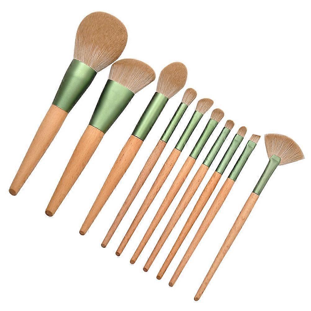 Makeup Wooden Handle Brush Set for Premium Makeup Use with 20Pcs Brushes