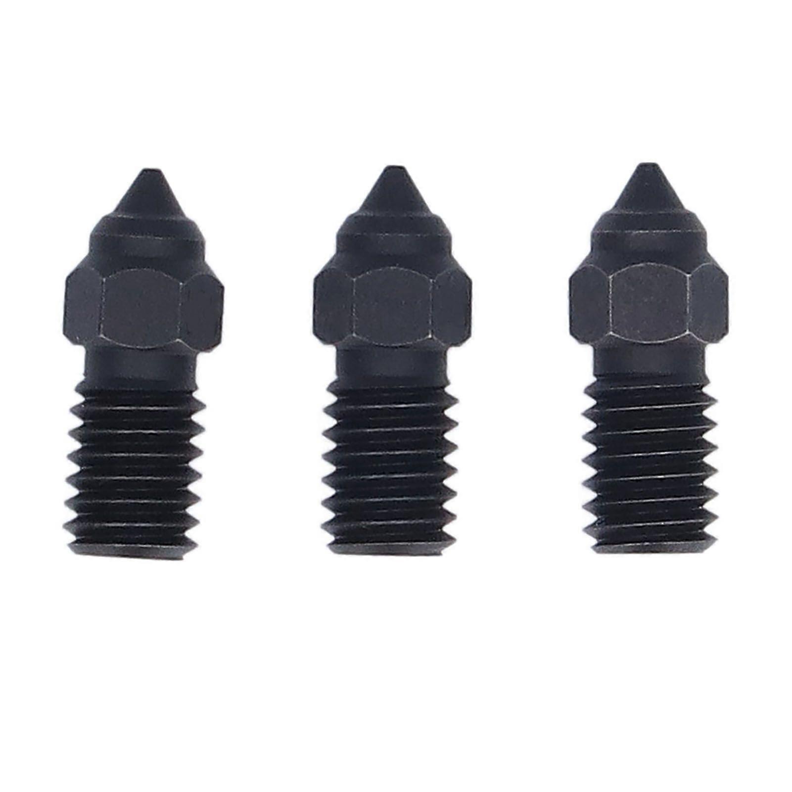 高品質の3パックM6硬化鋼ノズル3Dプリンター用CHTノズルEnder