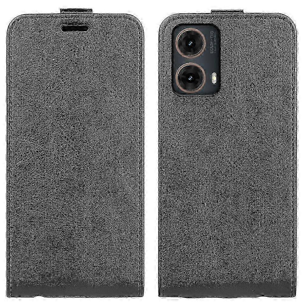 2025 Vertical Flip Leather Phone Case for R64 with Textured Design