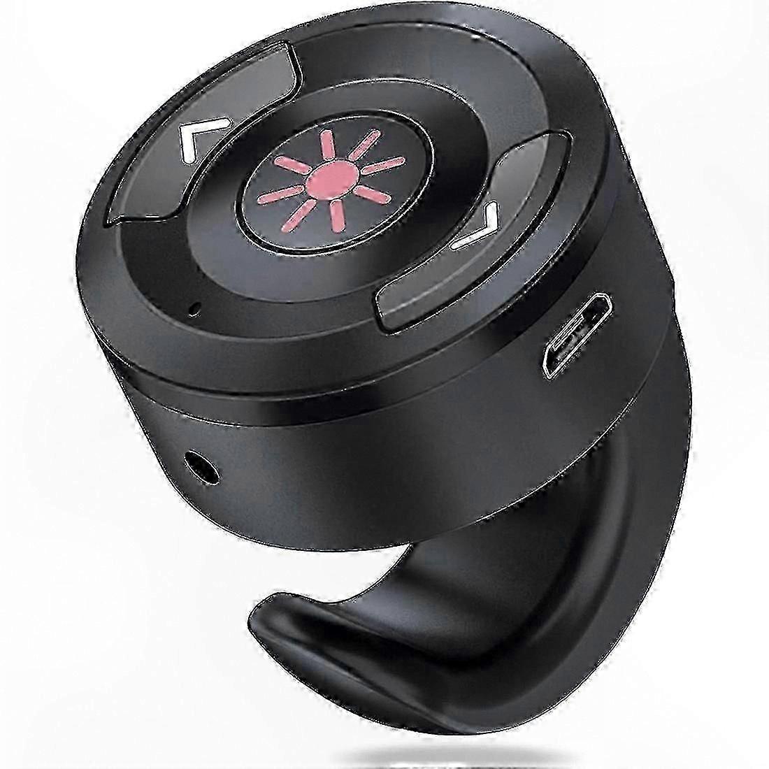 Rechargeable Wireless USB Presentation Remote with Red Pointer - Compatible with PC, Mac, and Laptop - 2.4GHz Connection for Presentations