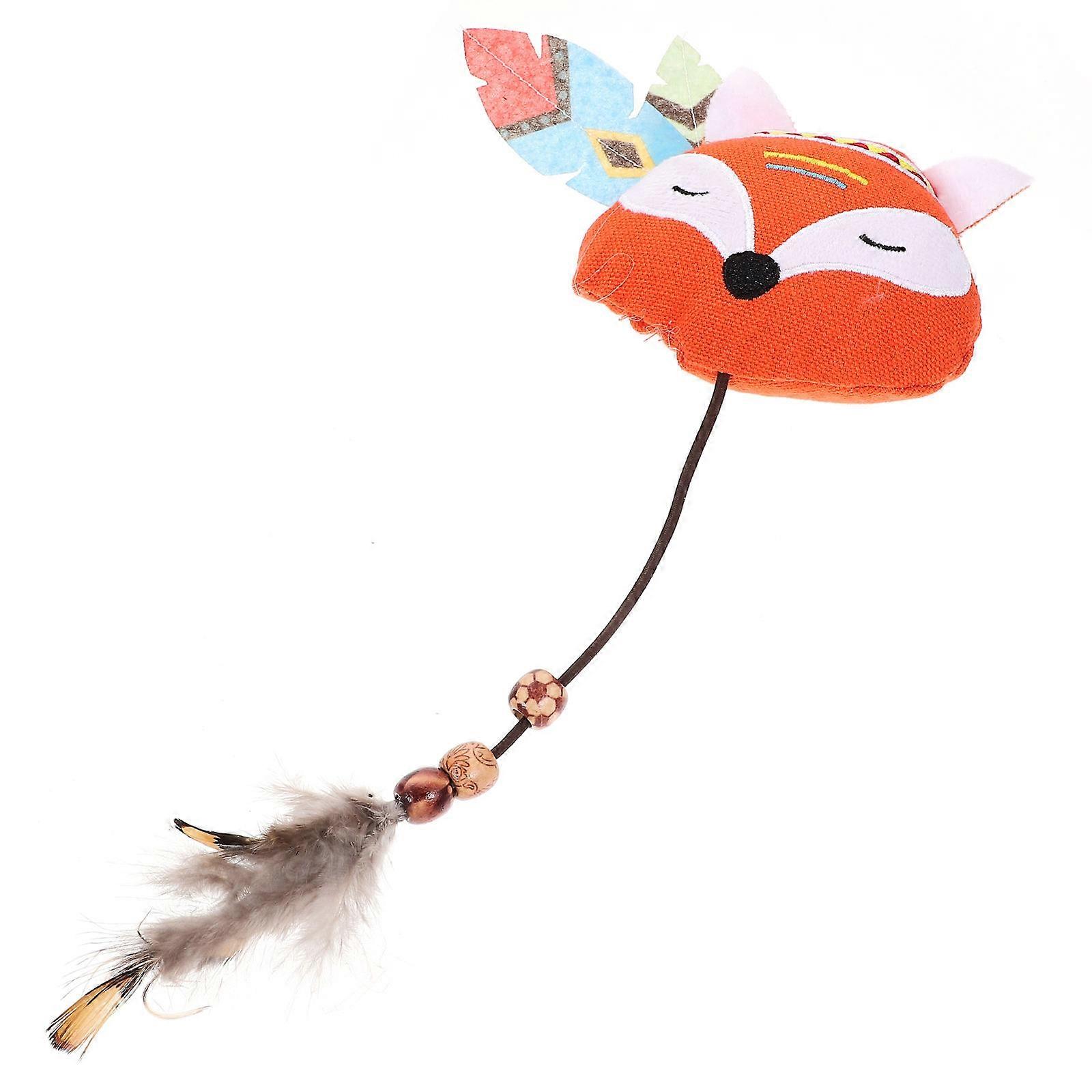 Soft Cat Plush Chewing Toy Collection For Indoor Play Designed For Featuring Durable Material 2Pcs