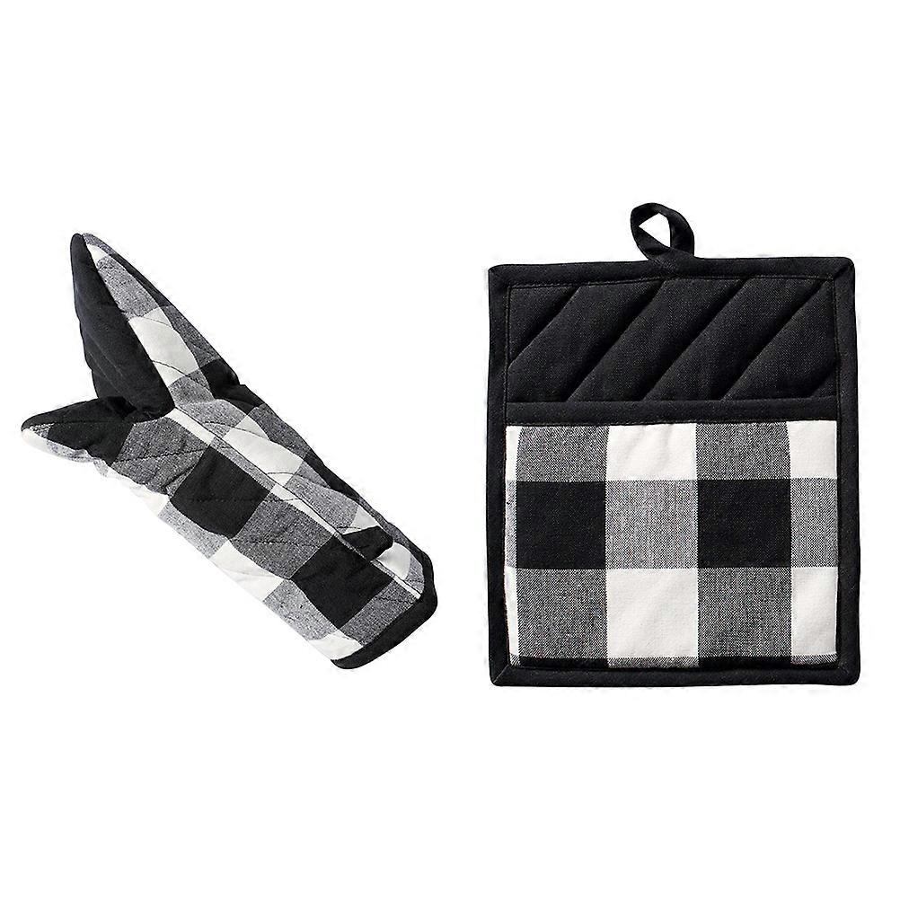 Heat Resistant Pad Microwave Glove Set for Kitchen Use 3Sets