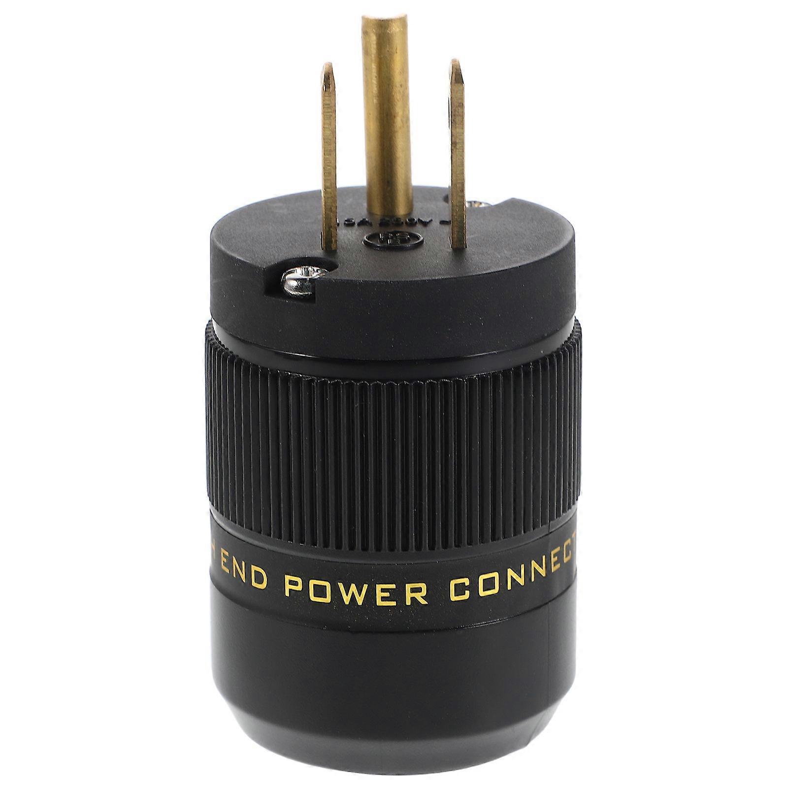 Audio Equipment Power Plug High Fidelity Connector for Amplifiers 5Pcs, image size:1600x1600