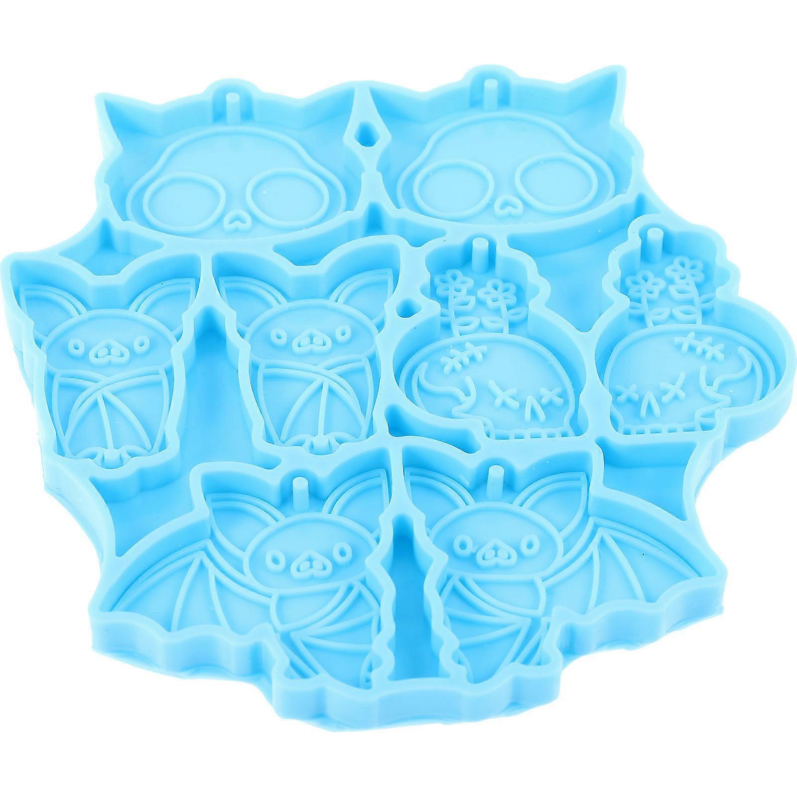 Bat Shaped Silicone Epoxy Mold 4Pcs For Craft Makers Designed For Gift Making With Decorative Molding Capability