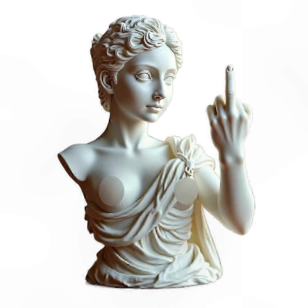 Resin Art Figurine Home Decor Craft Statue Novelty Design for Indoor Display