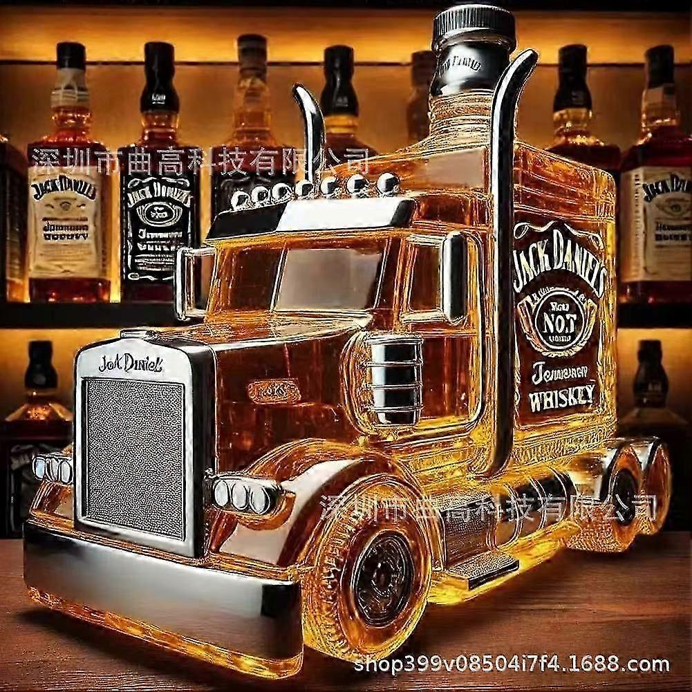 New Whiskey Glass Decanter, Halloween Fun Whiskey Bottle, Home Bar Decoration A65