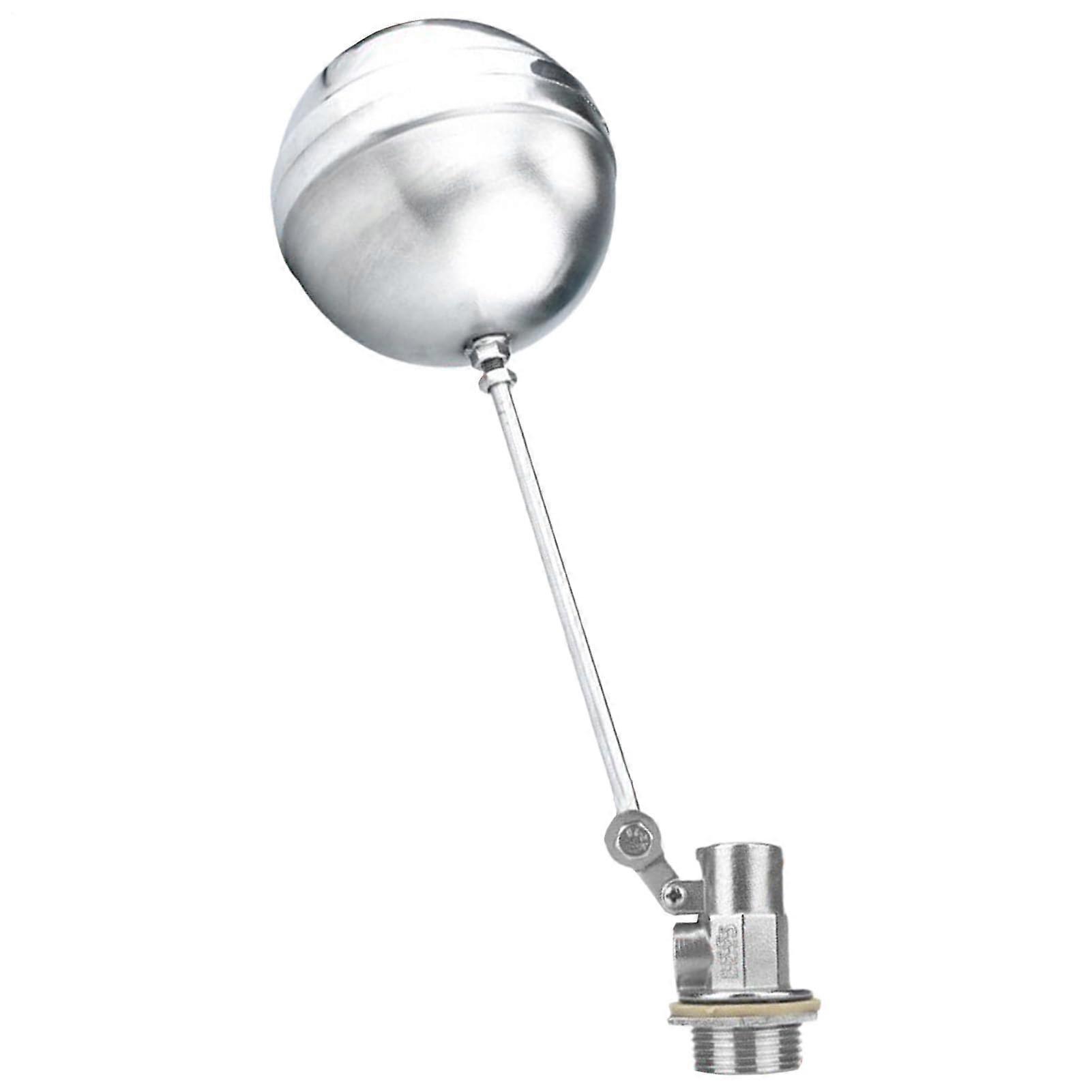 Auto Fill Valve Garden Hose Float Valve 1Inch Stainless Steel Ball LeakProof Adjustable Controller For Irrigation