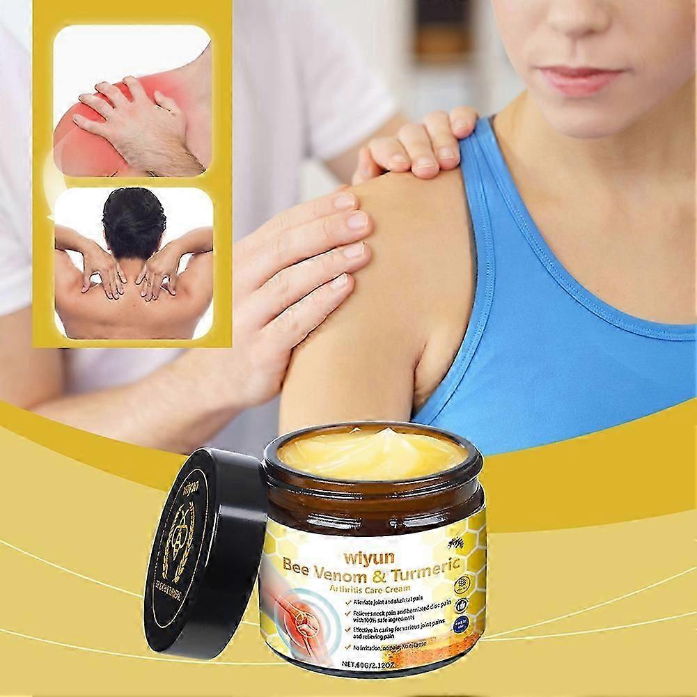 60-180g bi-gift gurkmeja artrit-behandling kräm lindra smärta lindra stelhet massagekräm för händer knä muskler