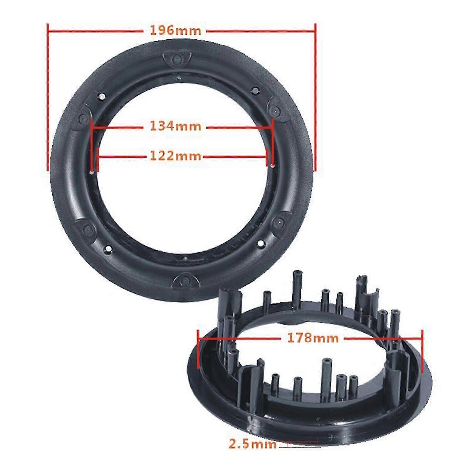 Mesh Round Speakers Grill Cover Speakers Grills Decorative for Car Speakers Mounting Home Mesh Subwoofer Grill Guard 6.z