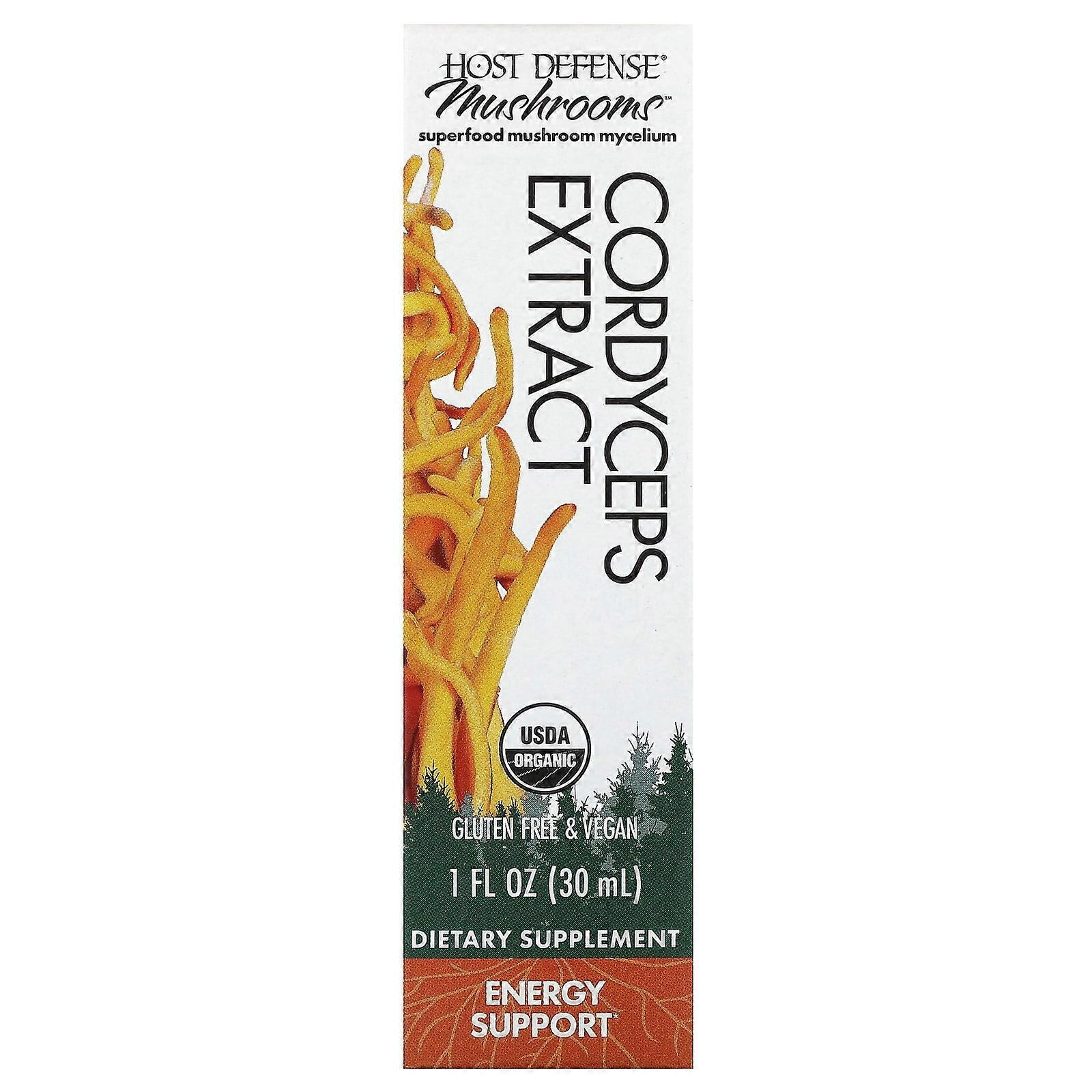 Mushrooms, Cordyceps Extract, 1 fl oz (30 ml)