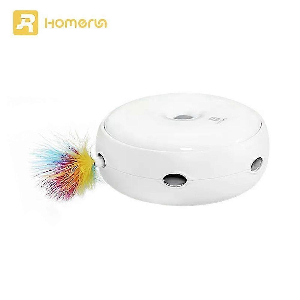 2025 HOMERUN Smart Cat Toy Pet Toy Ambush Interactive Electronic Cat Toy with Rotating Feather/3