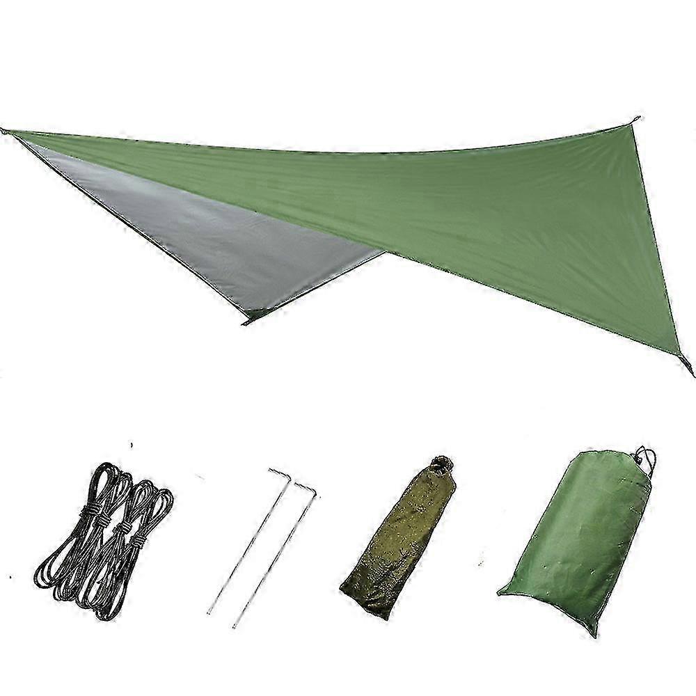 25-26 Camping Hammock With Zipper Mosquito Net And Tarpaulin, 300kg Load Capacity Hammocks Breathable Mosquito Net