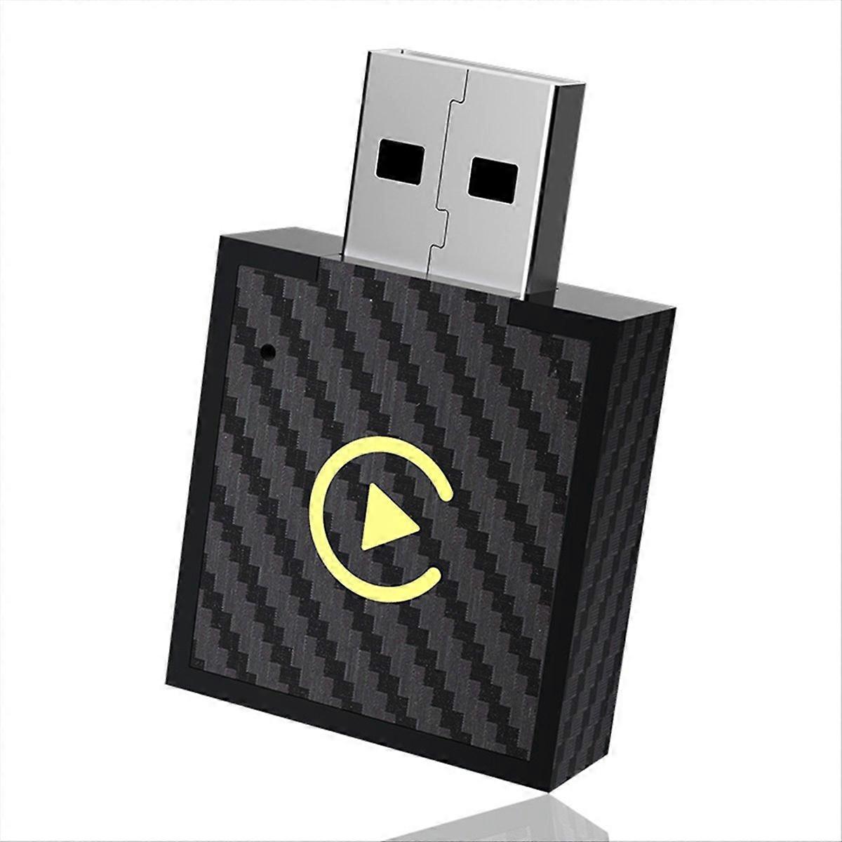 2 in 1 Wireless Carplay Android Auto Adapter Smart AI Box Auto Dongle BT WiFi Plug & Play für kabelgebundenes CarPlay / Andriod Auto