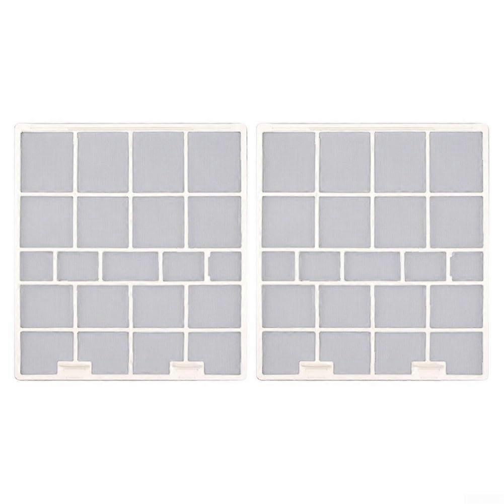 Air Conditioning Filter Accessories, 2 Pcs Hanging Unit Filter Compatible with Hisense, Plastic Dust Protection, Size 34x38 cm