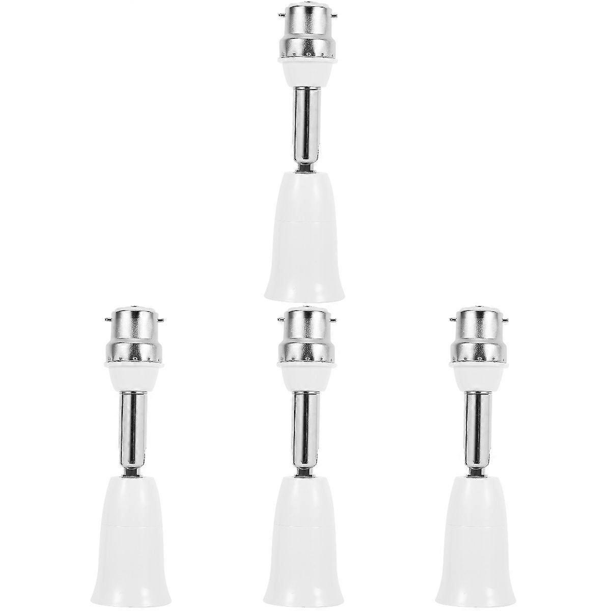 4pcs Light Socket Extender B22 To E27 Light Socket Extension Light Socket Converter