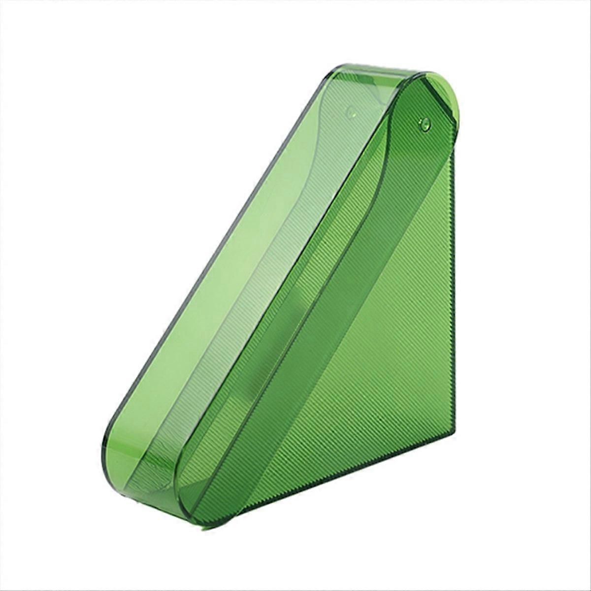 Coffee Filter Paper Holder Coffee Papers Storage Rack Bar green