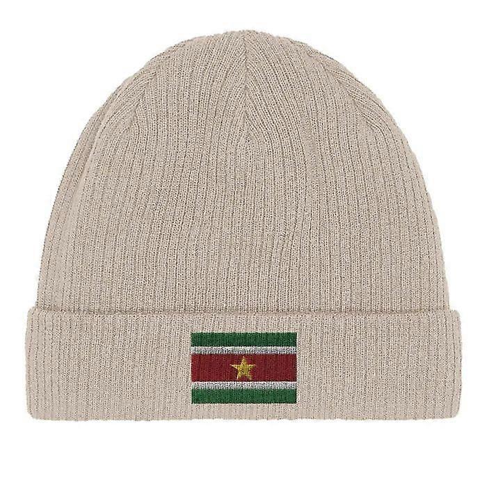 Beige Suriname Flag Cap