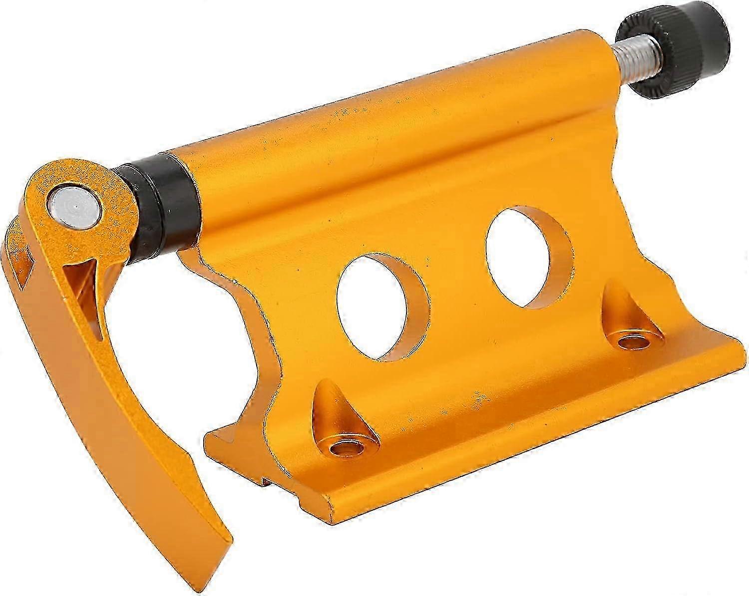 Quick Release Bike Fork Mount, Cnc Aluminum Alloy Bicycle Front Fork Fixed Clip For Storage And Transport, Wide Application, Anti-scratch, 16.5 X 4 X