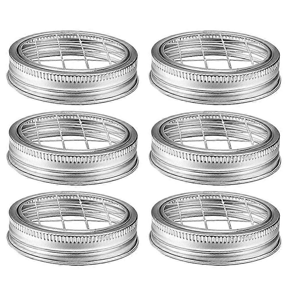 Flower Arranger Lid 6 Sets Fixed Tools For Floral Arrangement Vase Grid Lids