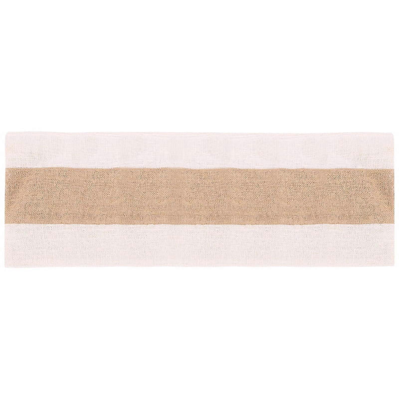 Burlap Table Runners Jute Table Runner 72 Inch for Dining Room
