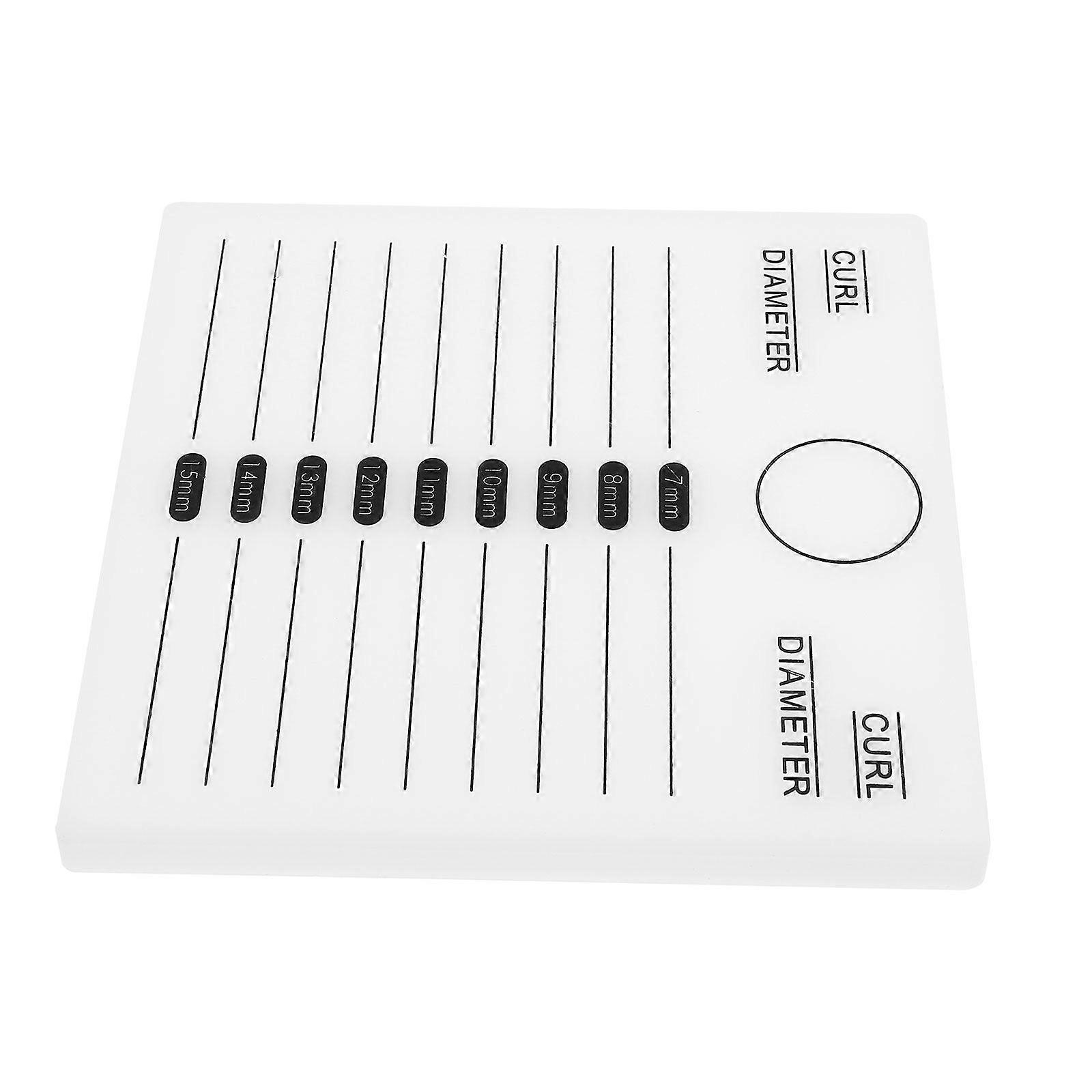 1 قطعة 2 في 1 رمش تجميل طوقا لوحة تطعيم رمش منزلية للصالون