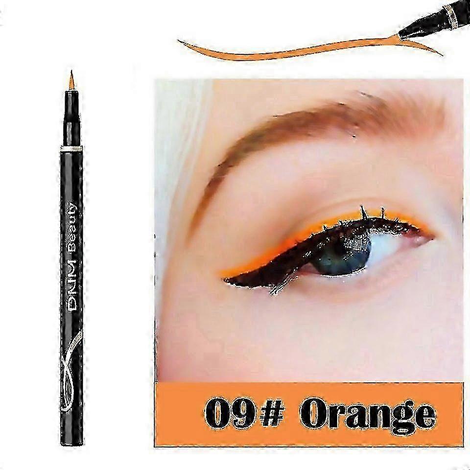For 12 Colors Eyeliner Pen Charming Matte Waterproof Long Lasting Not Blooming Cat Designed For Mode
