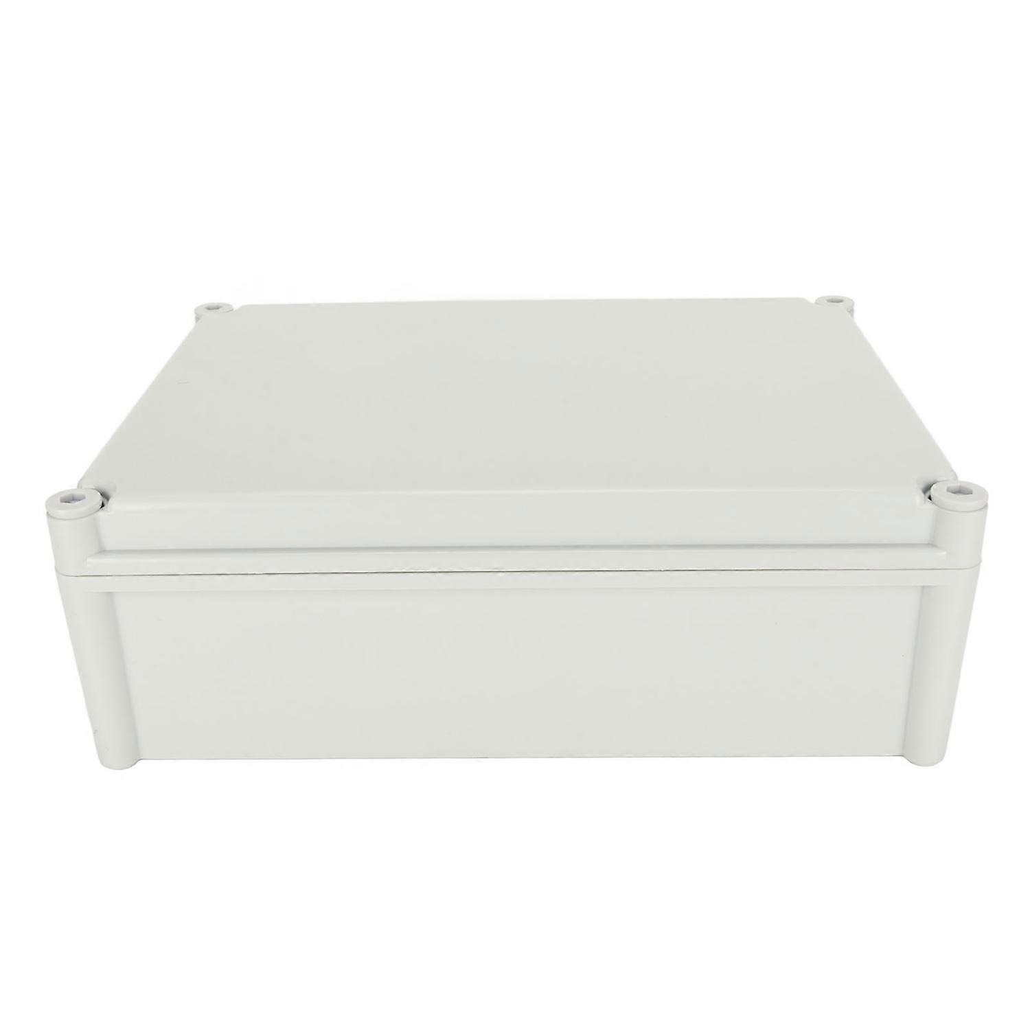 Gray Electrical Junction Box with Mounting Plate IP67 Waterproof Electric Project Case for Engineeri