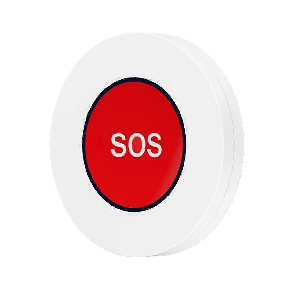 Tuya ZigBee SOS Button Sensor Alarm: Wireless Emergency Help Switch for Elderly & Children, Smart Tuya Alarm System