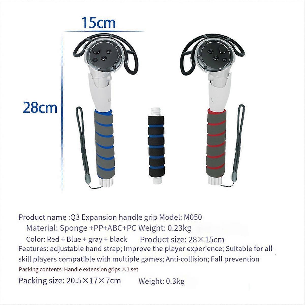 For Quest3 Handles Controller Long Stick Dual Lightsaber