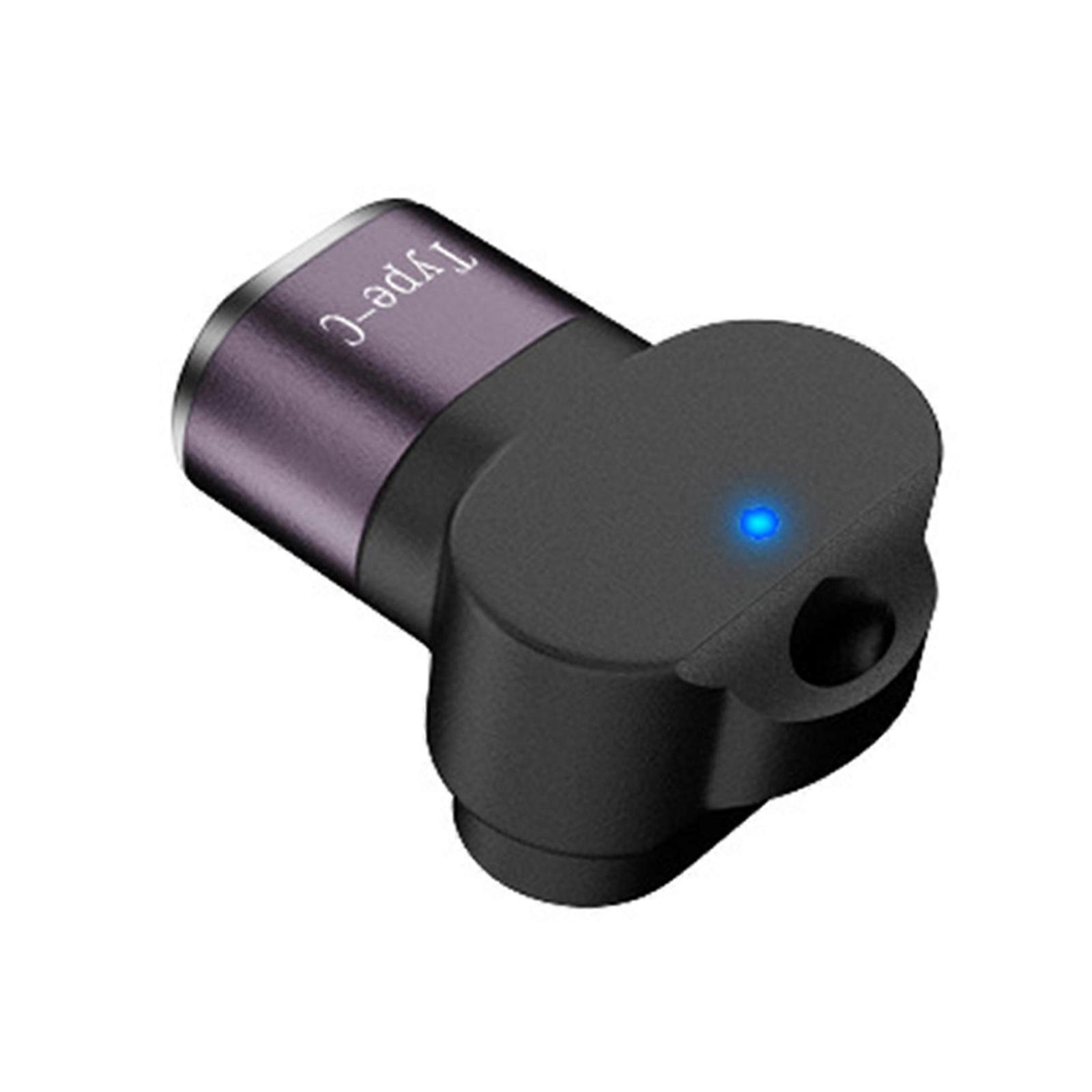 USB C Magnetic Charging Converter Adapter for Z6A/Z7S/Z7A Provide Stable Signal Transfer Enables Convenient Power Supply  Purple gray