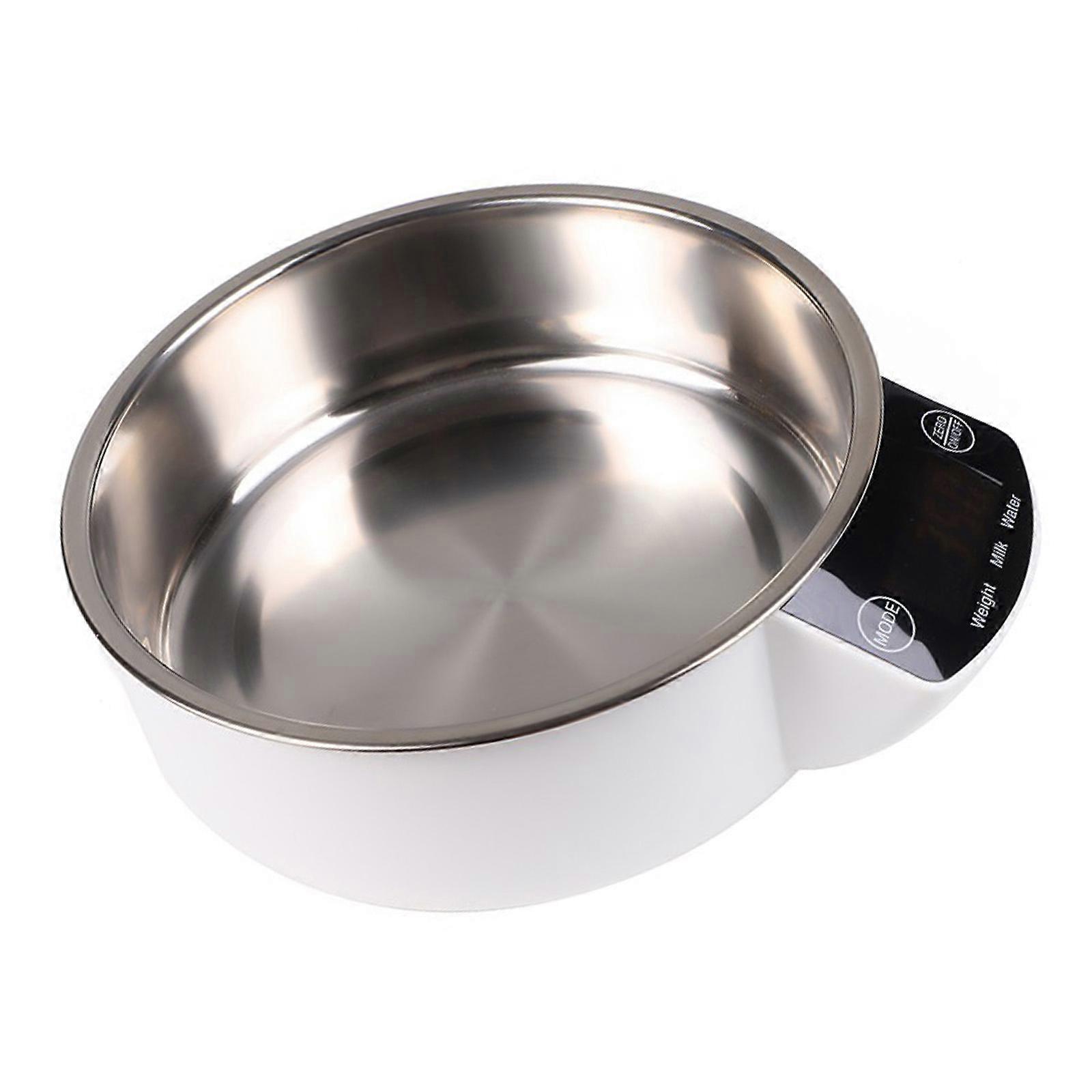 High Precisions Baking Scale with Removable Bowl Plastic Kitchen Scale Food Weighing Baking Tool Easy to Clean Multicolor