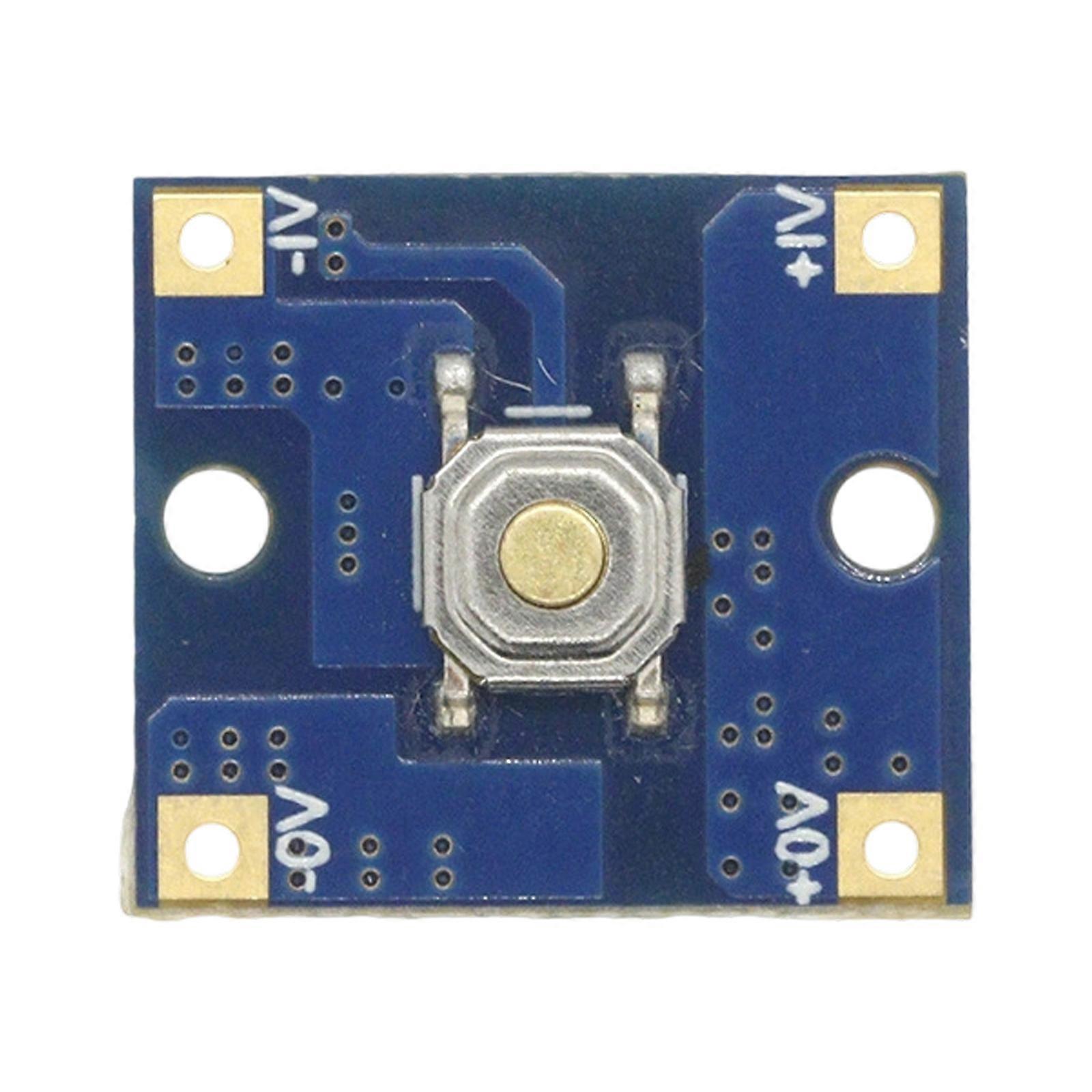 High Current 10A Tactile Push Button Switching Module Compact Design for Robotics and LED Systems  DIY Friendly Design Multicolor