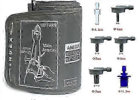 لجهاز قياس ضغط الدم من Omron استبدال الكفة الكبيرة جدا 9-21 بوصة 22-53 سم كومفورت فيت