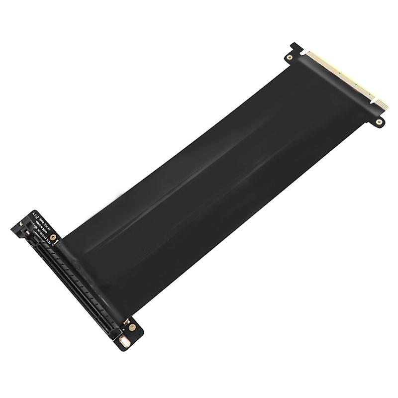 Full Speed Pcie 4.0 X16 Riser Graphics Card Extension Cable Shielded Extender