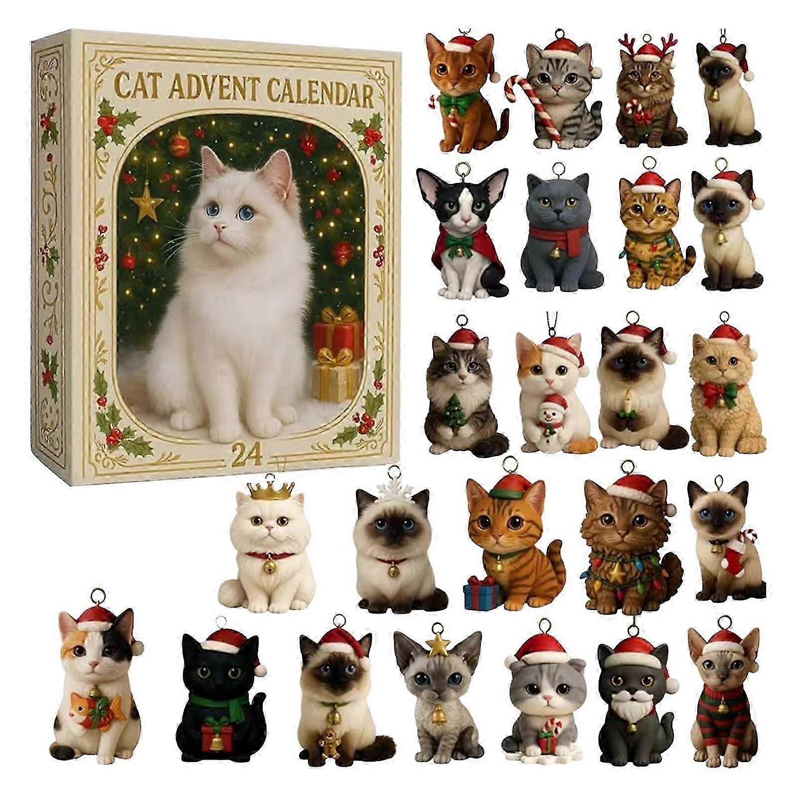 Christmas Advent Calendar for Feline Fans Including Interactive Games
