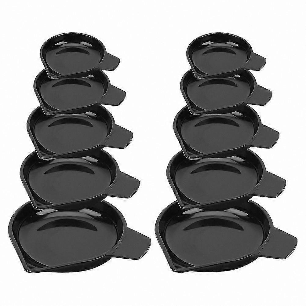 10 Pack Plastic Weighing Trays for Lab Use with Digital Scale Compatibility