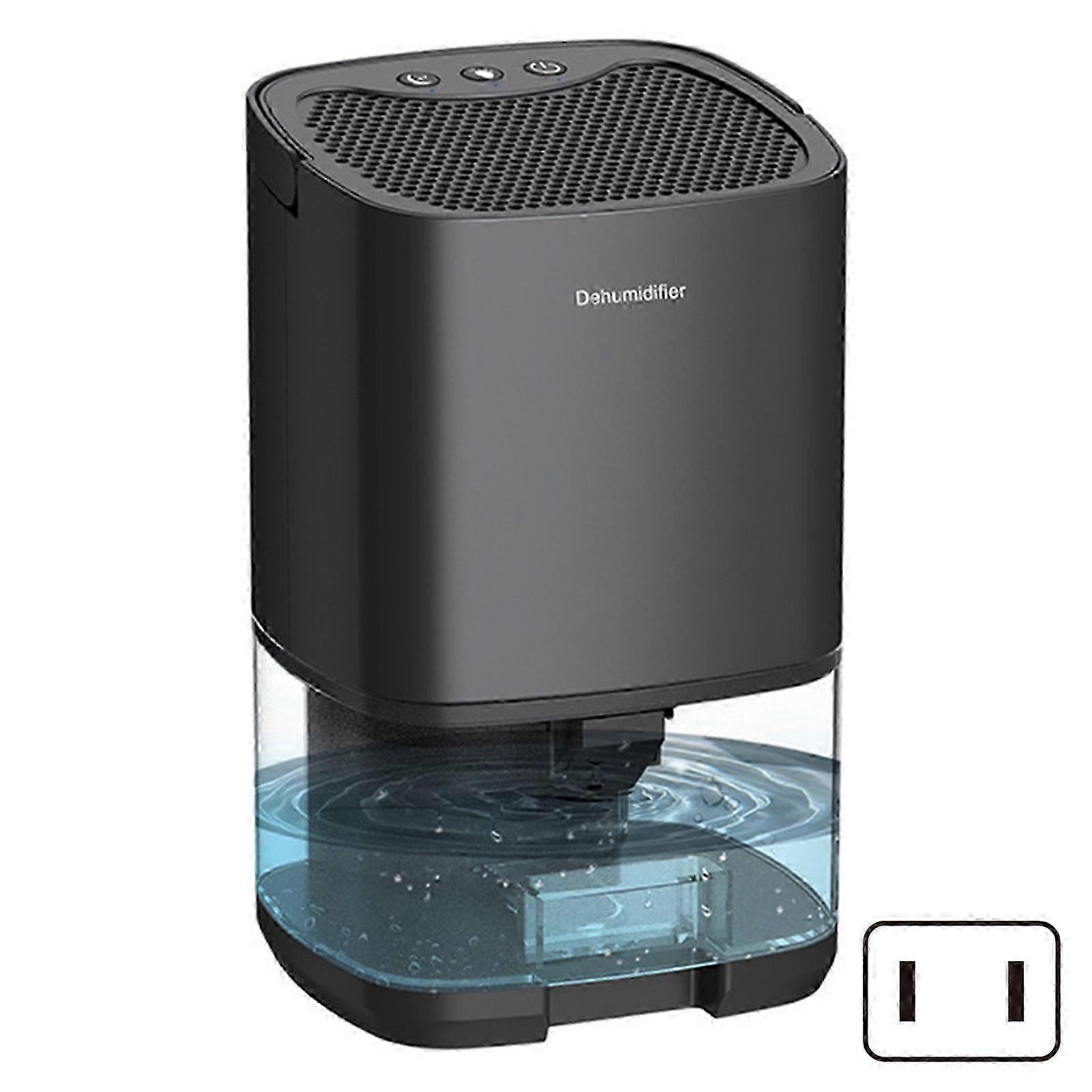 Small room moisture remover with 7 colors LED light and quiet operation for home