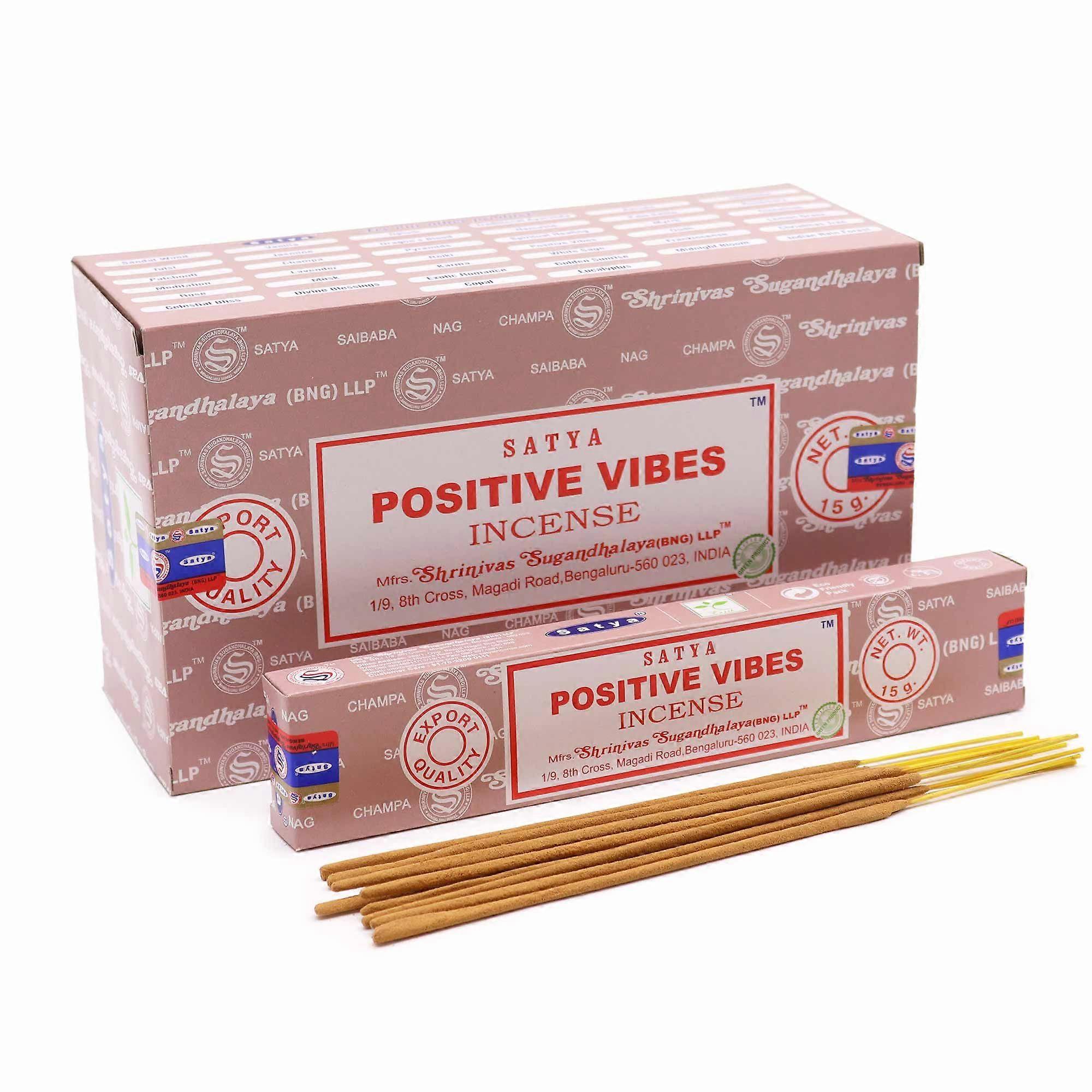Satya Incense 15gm -Positive Vibes X 1