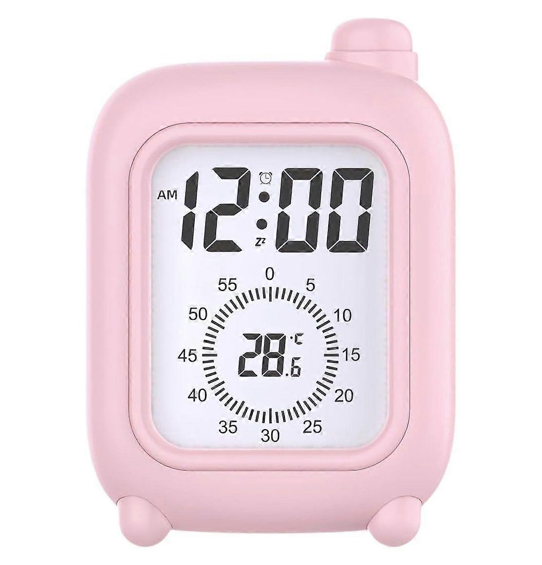 Visual Timer Clock, Digital Alarm Clocks with Temperature Display, Countdown, Date Display