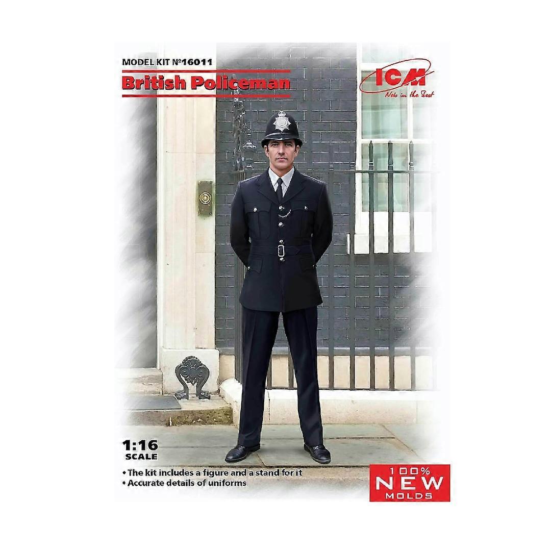 Figura modelo 1:16 de un oficial de policía británico del ICM