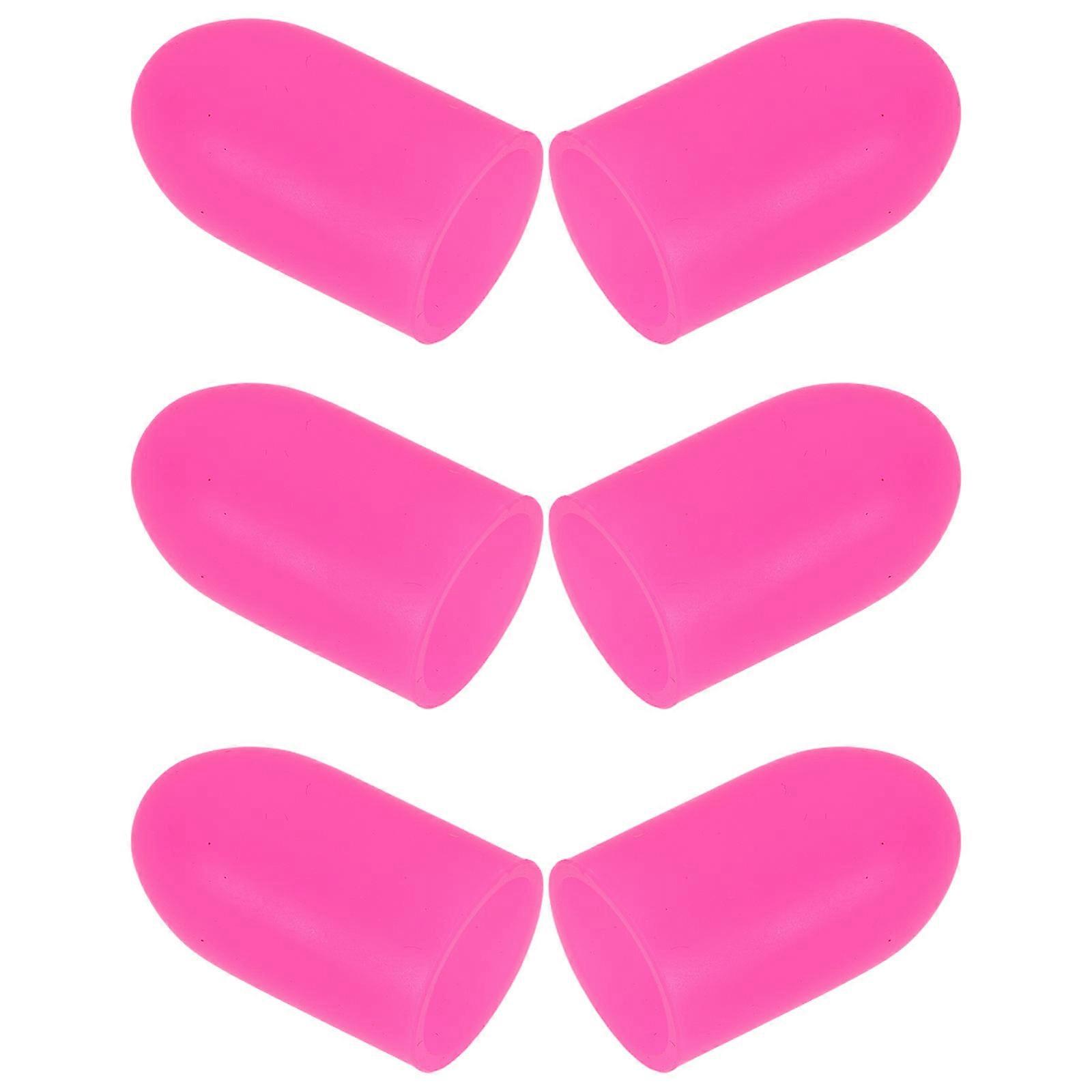 Silicone Protective Cover for Teapot Everyday Use Rosy Material Leak-Proof Function 6Pcs