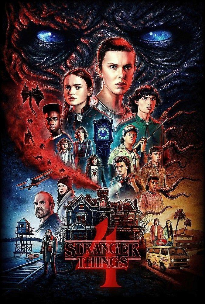 Stranger Things-serien Stresslindrande pussel EB 1992