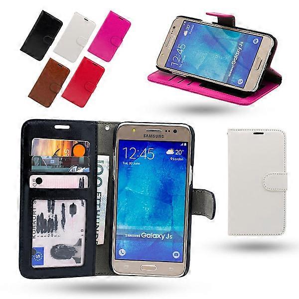Leather wallet for compatible with Samsung J5 2016