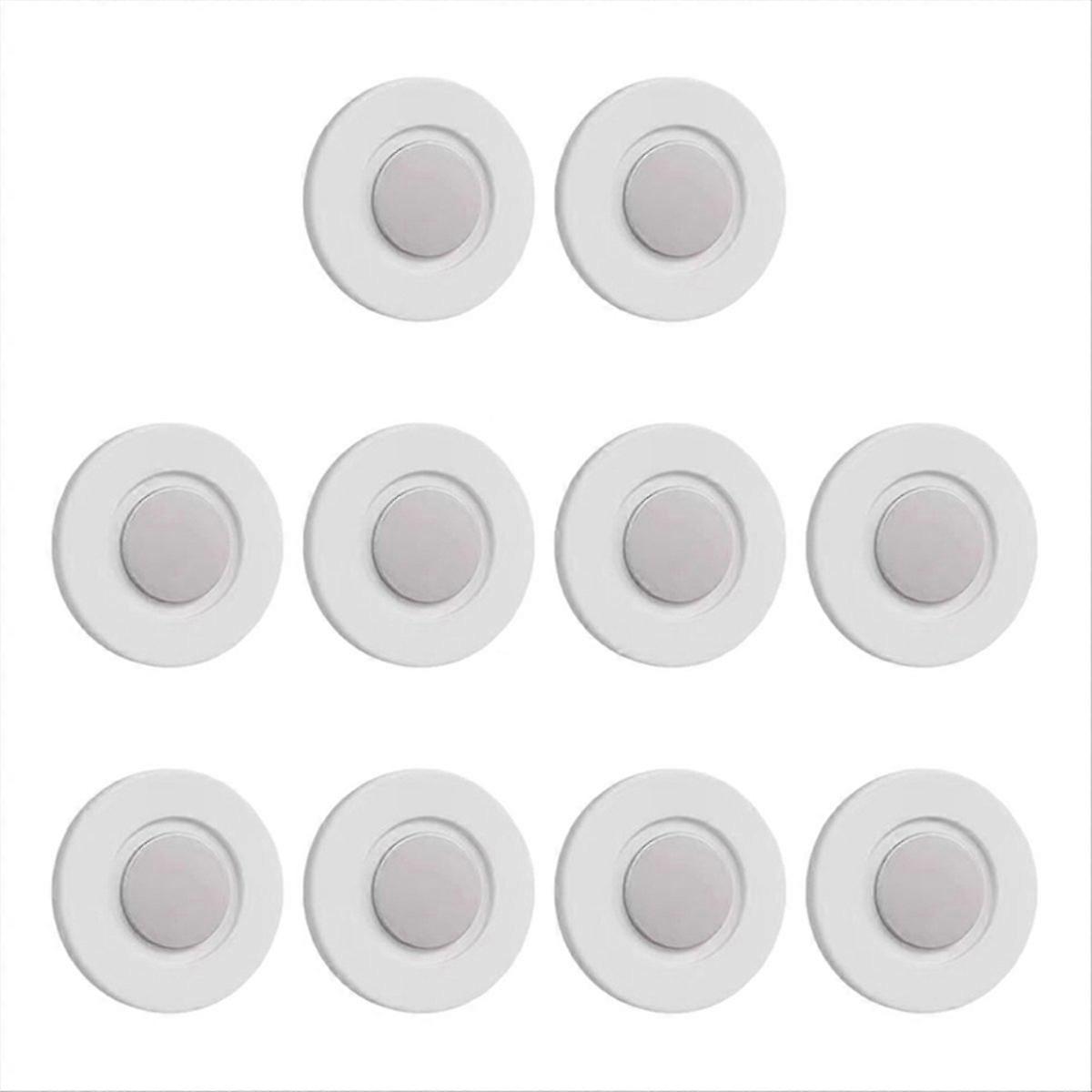 10PCS Magnetic Remote Control Holder Wall Mount Adhesive
