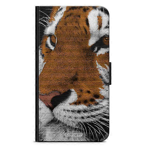 Bjornberry Case compatible with Samsung Galaxy J4 Plus - Tiger