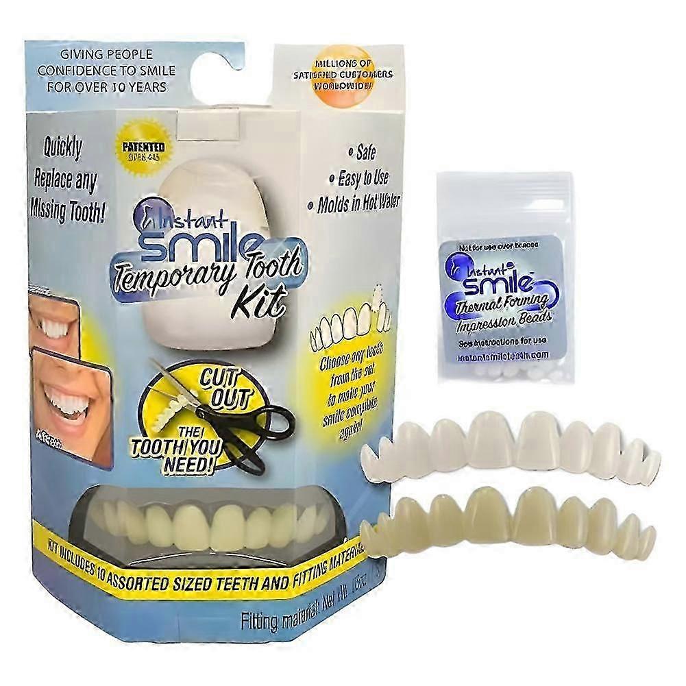 Multi-shade Instant Temporary Smile Temporary Replacement Teeth Kit-new product