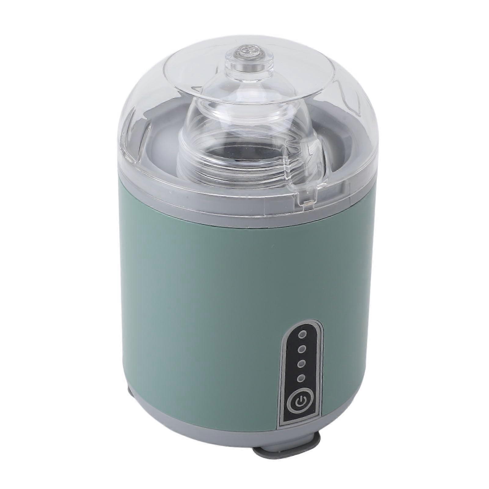 Electric Golden Egg Maker with Even ShellIntact Mixing for Breakfast, Rechargeable Green