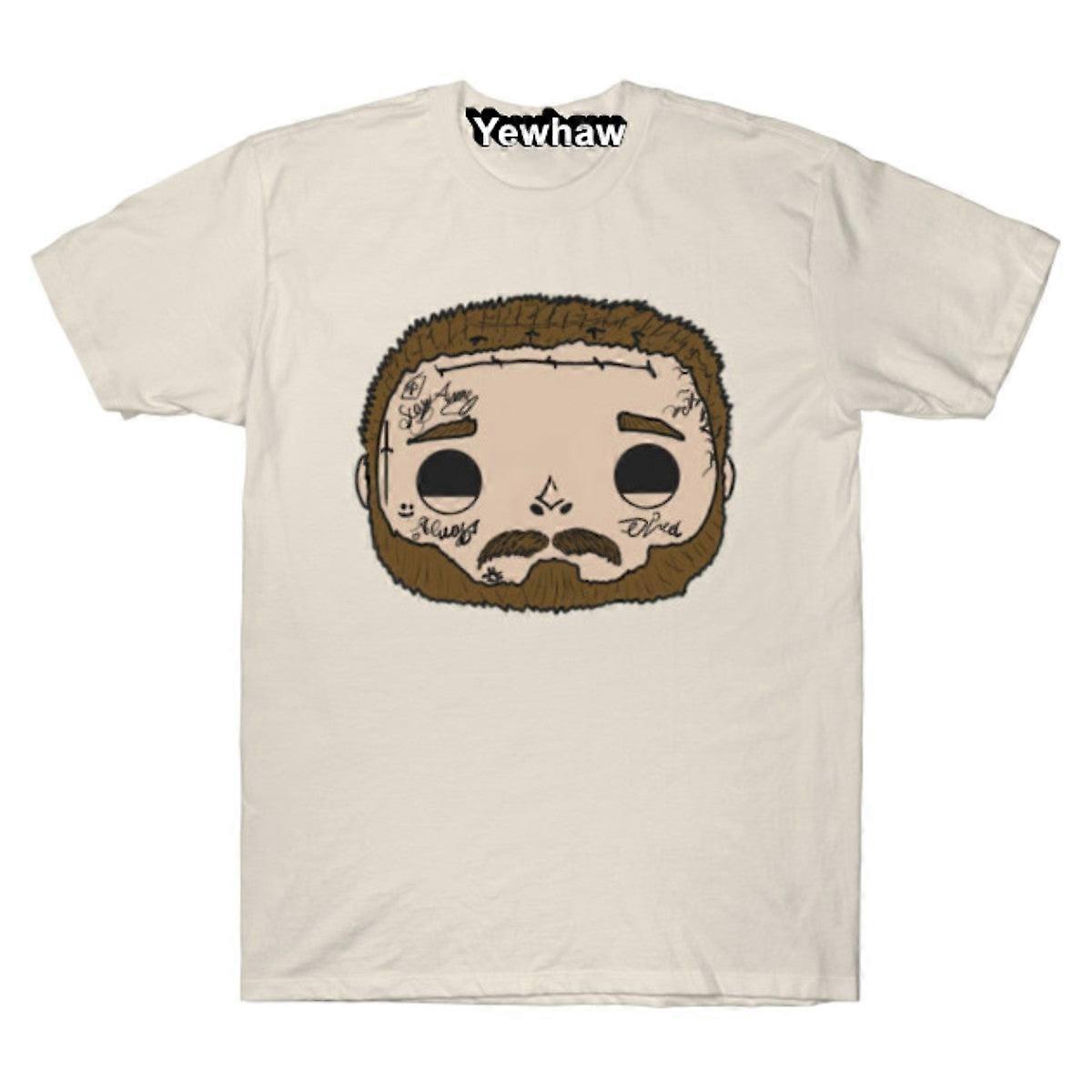 Cartoon Posty T-shirt Post Malone Tee