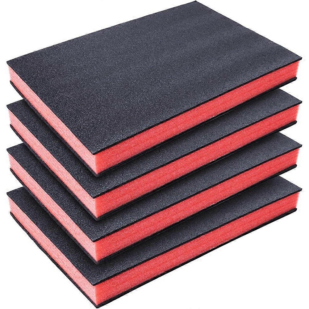 Tool Box Organizer Cuttable Polyurethane Craft Foam Pads 16x12x1.5 Inch Shadow-Foam Insert, Drawer Thick Tool Liner Kit