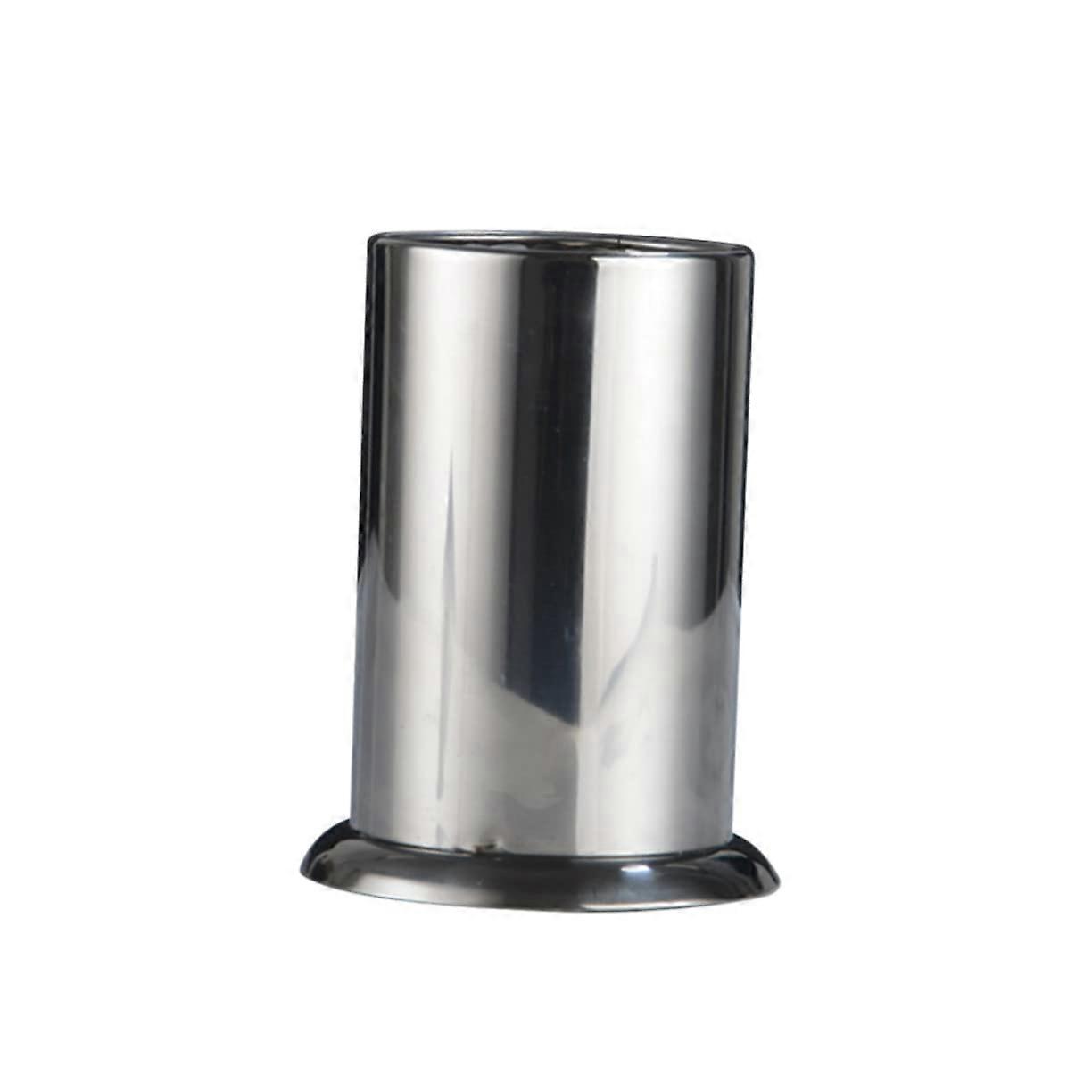 Extra Large Stainless Steel Utensil Holder for Kitchen Countertop Silverware Storage